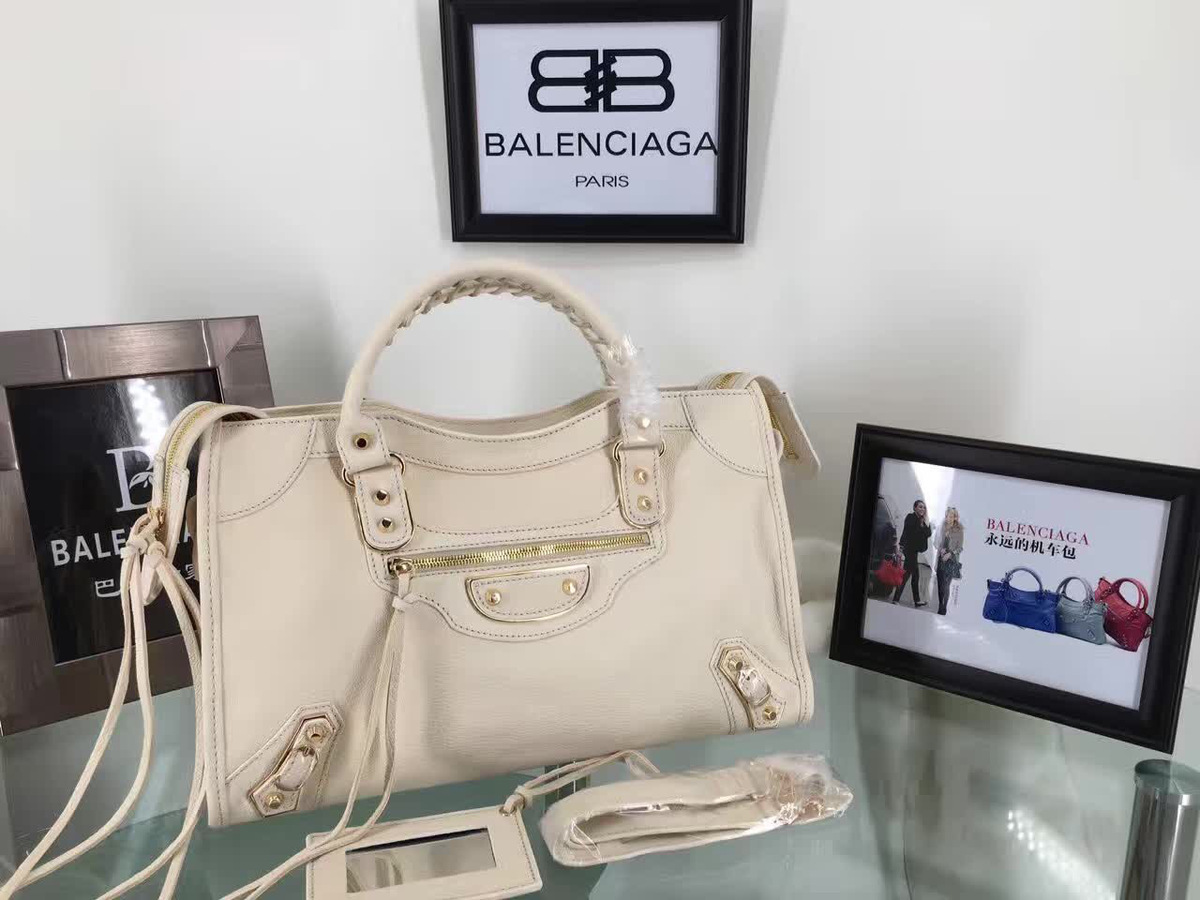 Ba1en*iaga Motorcycle Medium Handbag