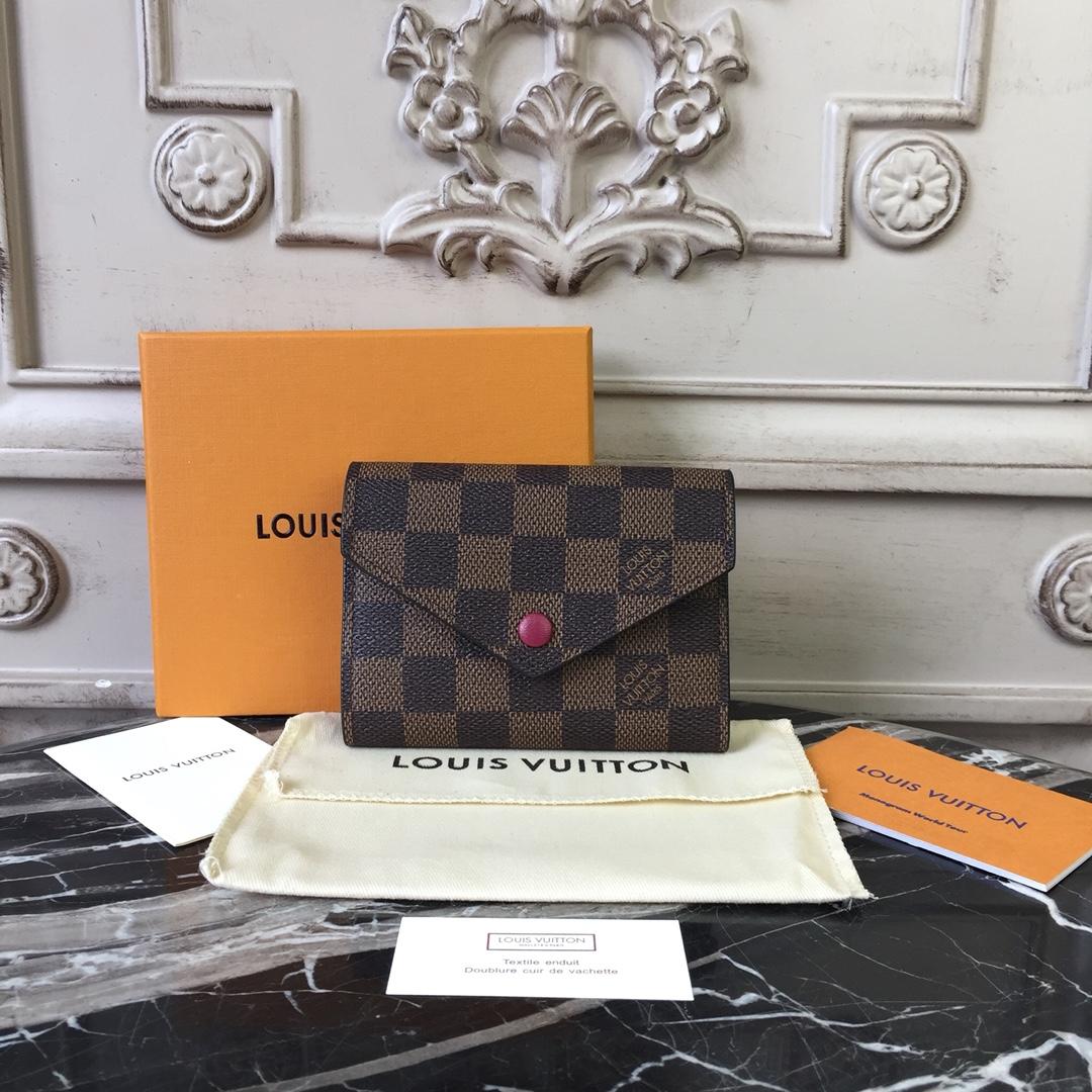 L0vis Vvtt0n Victorine Wallet Damier Ebene N61700 