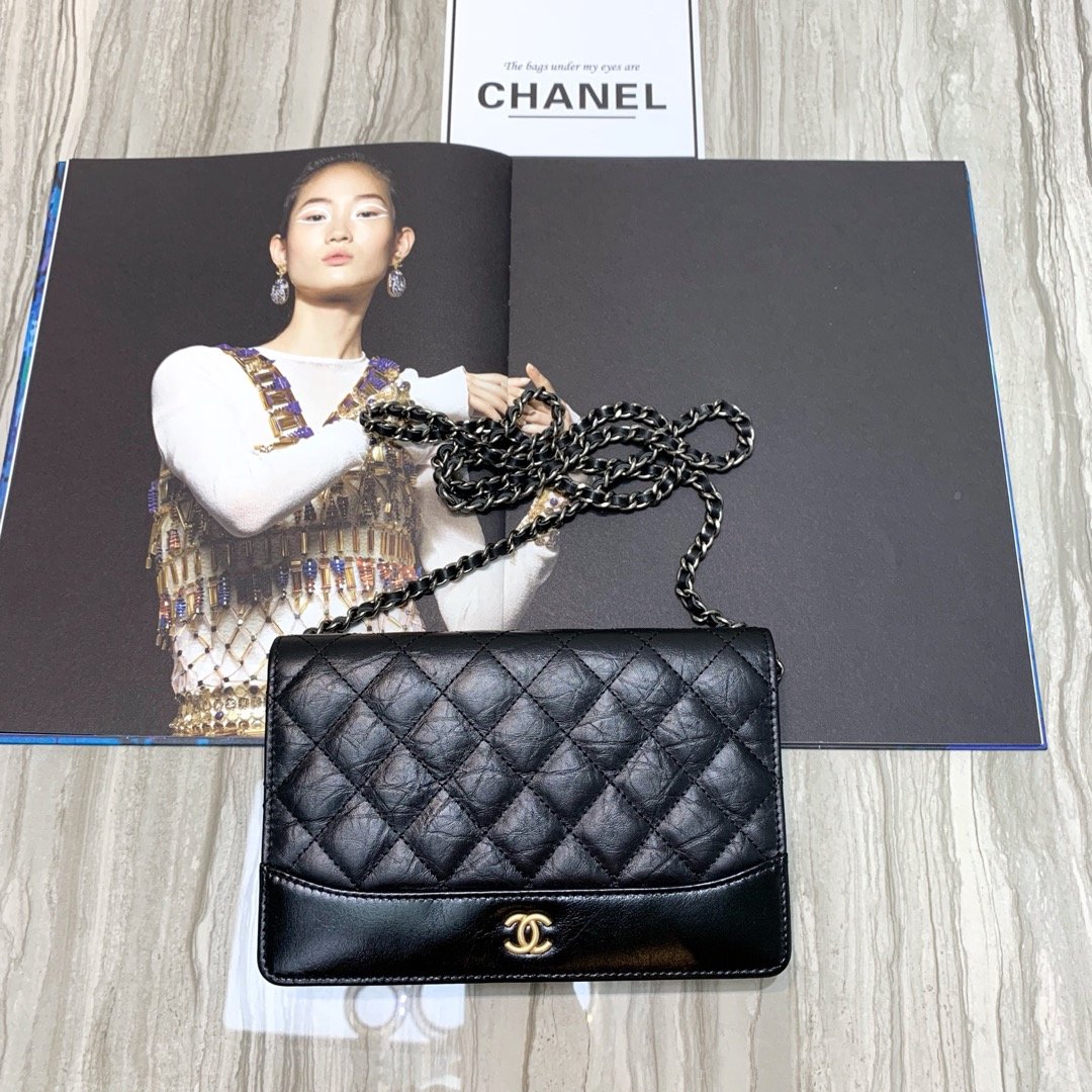 Ch**el Calfskin Gabrielle Woc bag 06