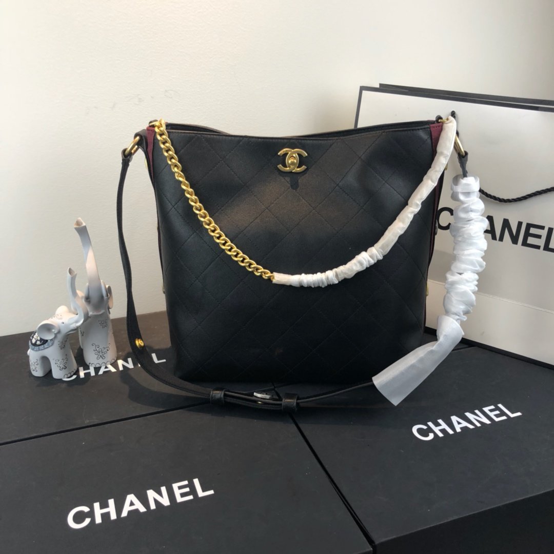 Ch**el Hobo Handbag A57573 29cm