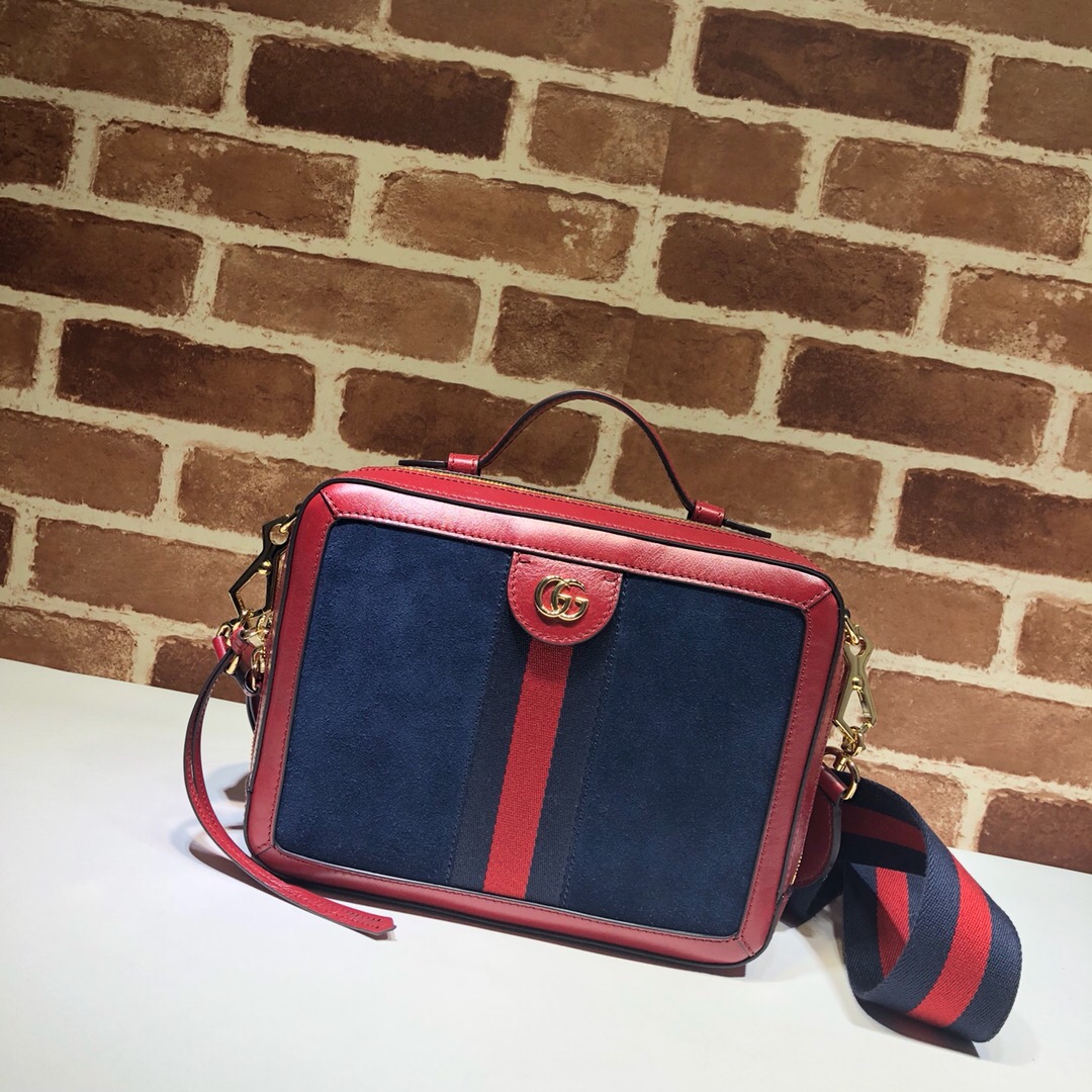Gvc*1 Small Ophidia Gg Svp*me Canvas Shoulder Bag 003