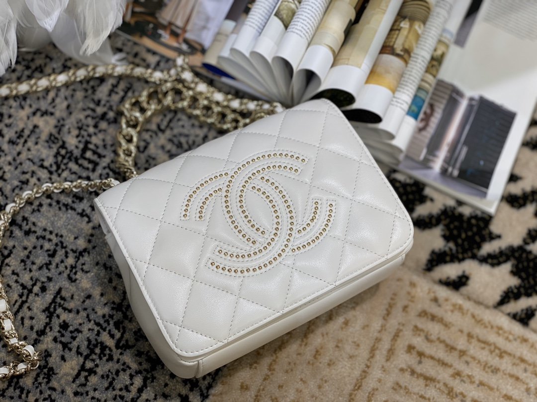Ch**el Flap Bag Lmbskin
