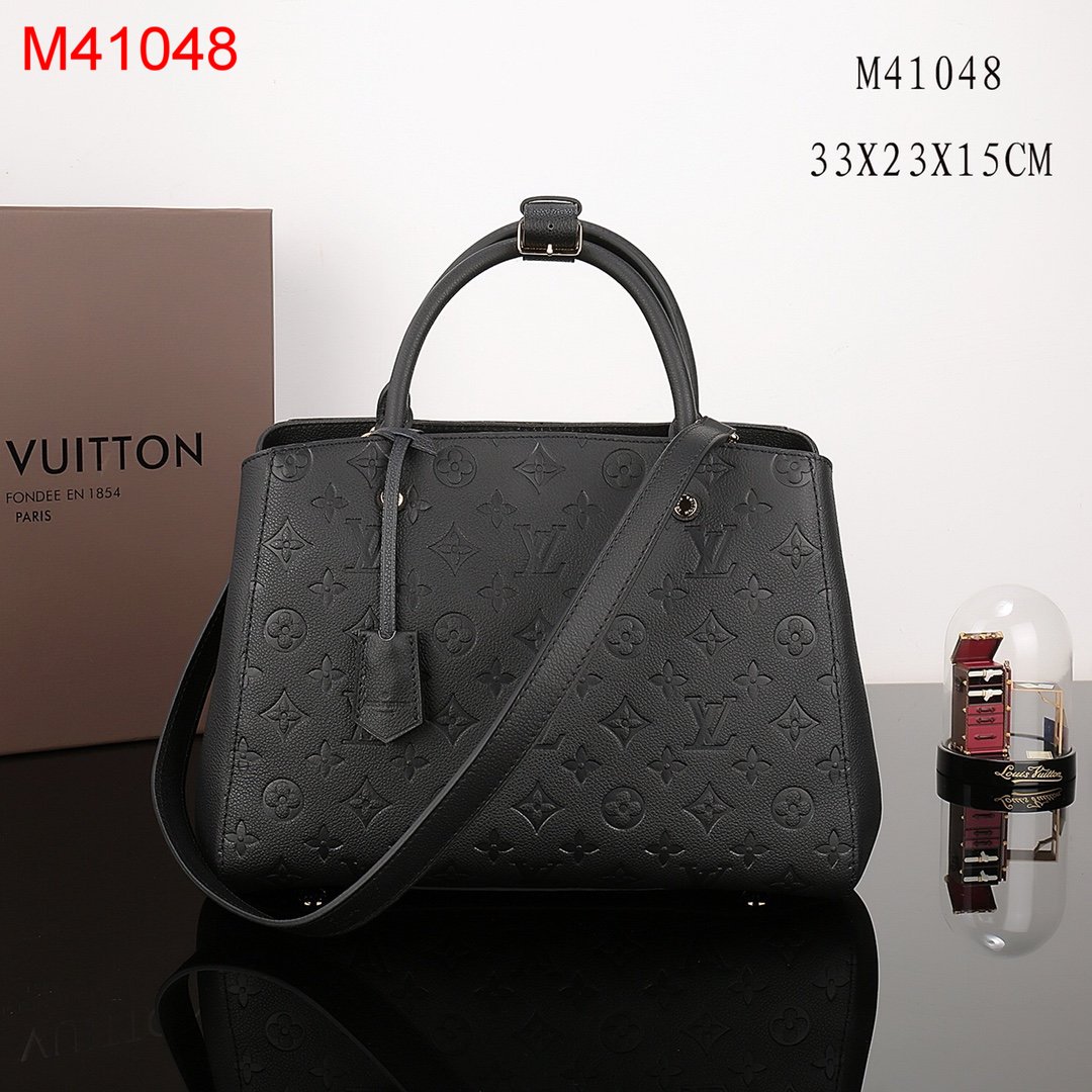 L0vis Vvtt0n Montaigne Medium Bag with Black M41046
