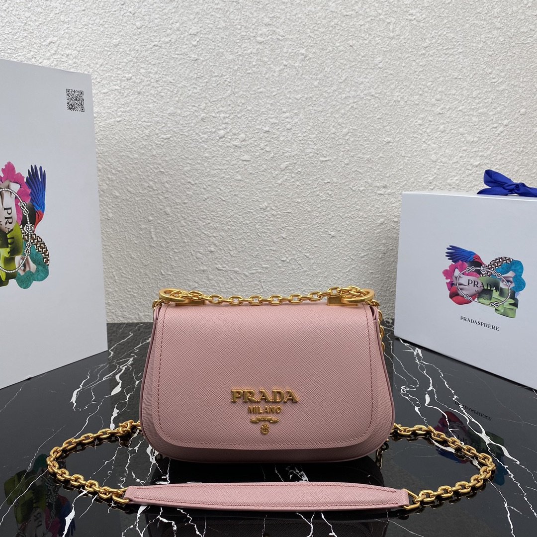 Pra*a Saffiano Chain Bag1BD275