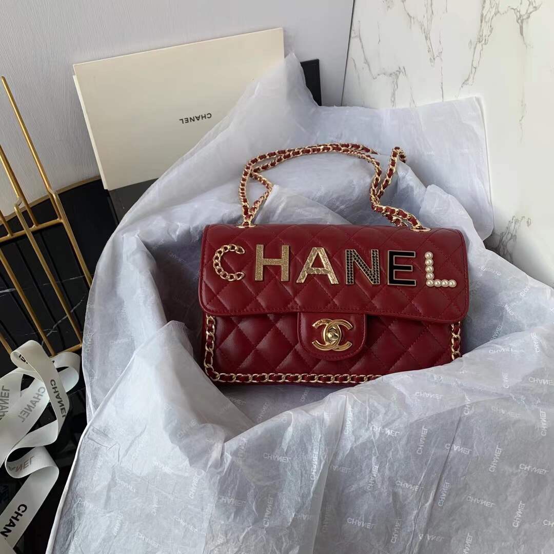 Ch**el Flap Bag 23cm 002