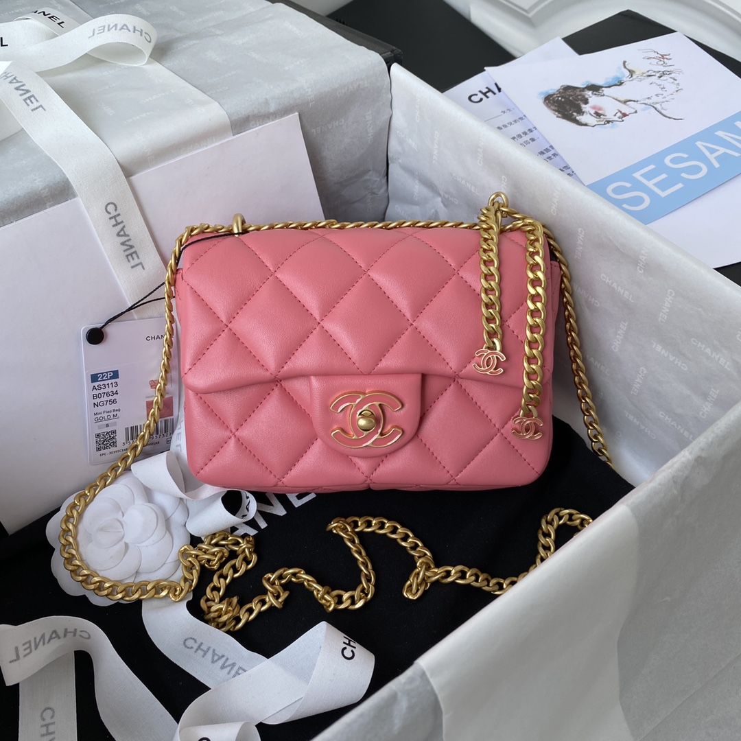 Ch**el bag pink