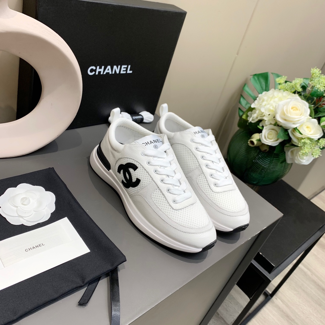 Ch**el White Sneakers