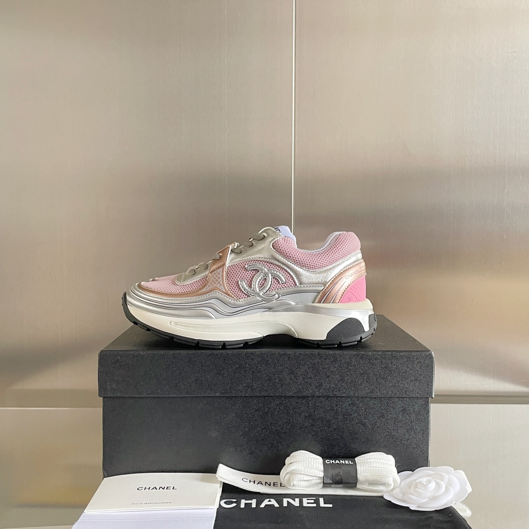 Ch**el Sneakers Pink