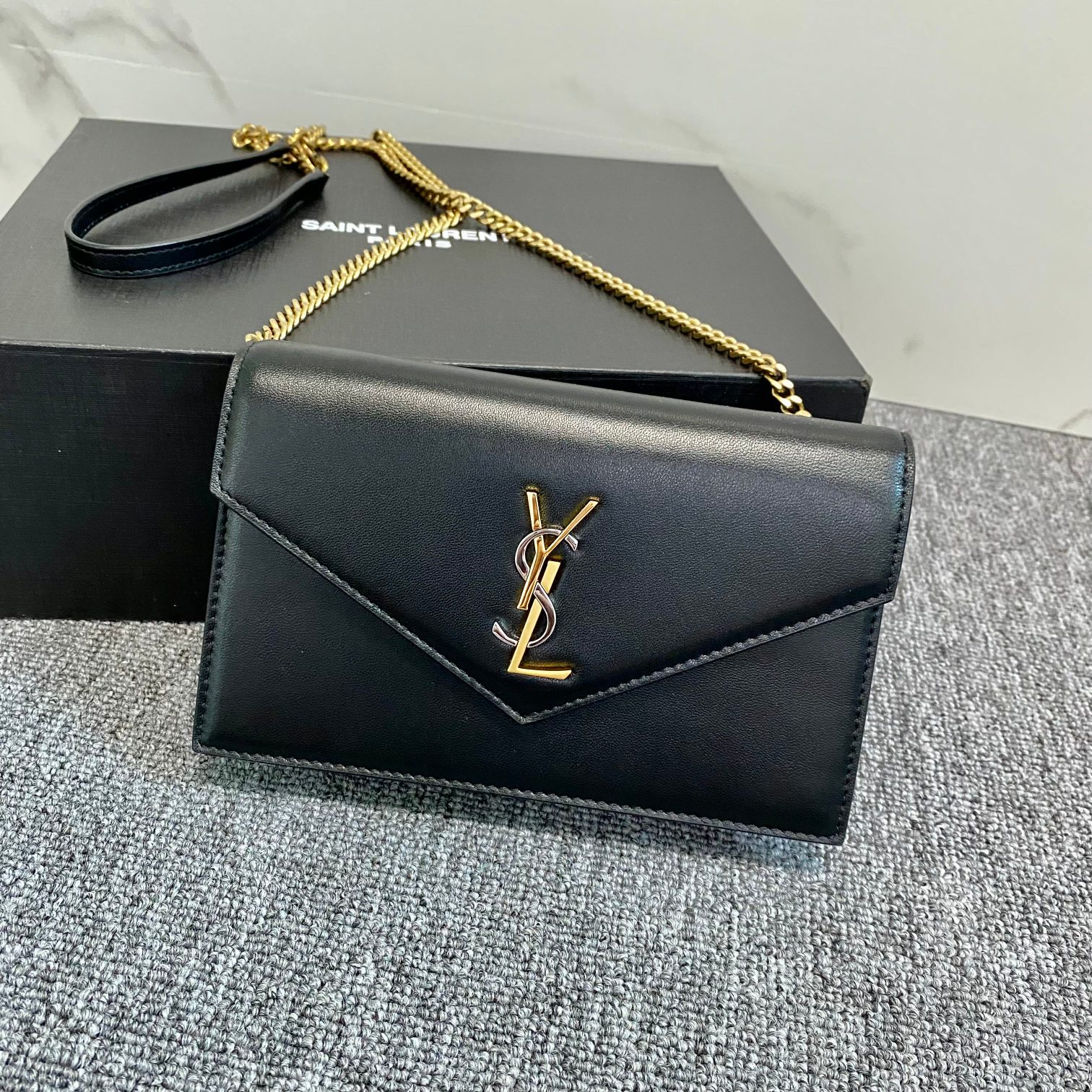 Bagsaaa Y51 Cassandra Shoulder Black Bag - 19x12.5x3.5cm