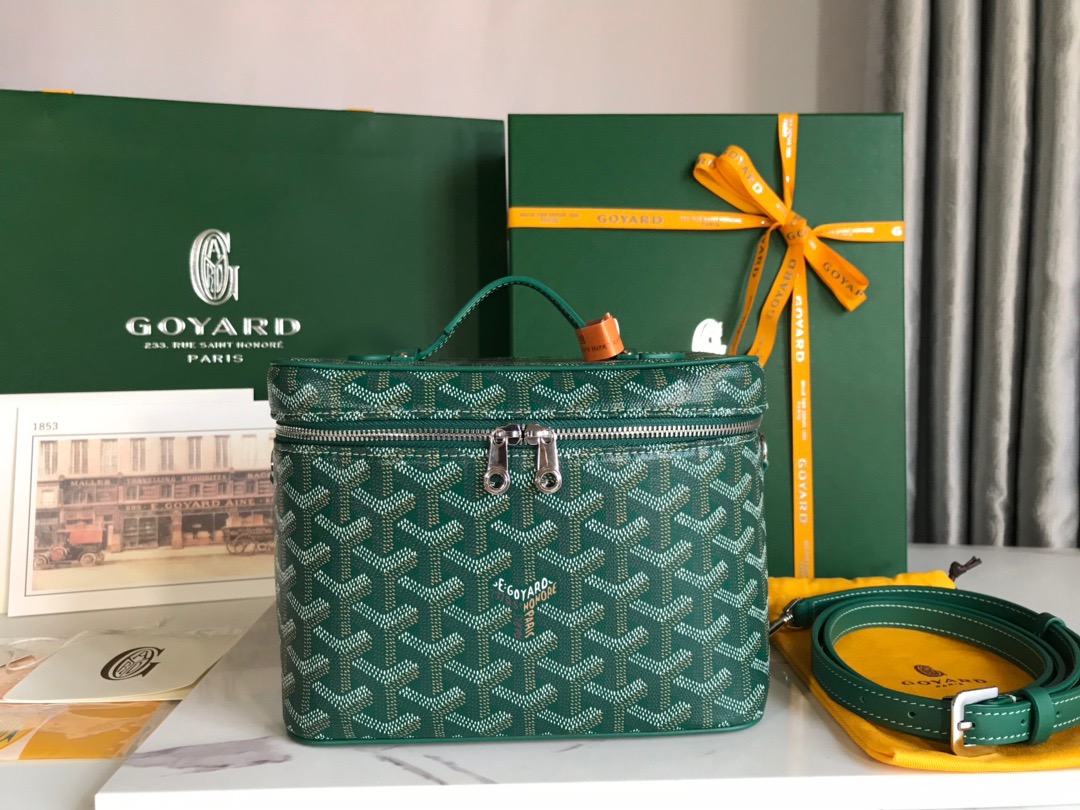 Bagsaaa G09ard Vanity Green Bag - 20x16x14cm