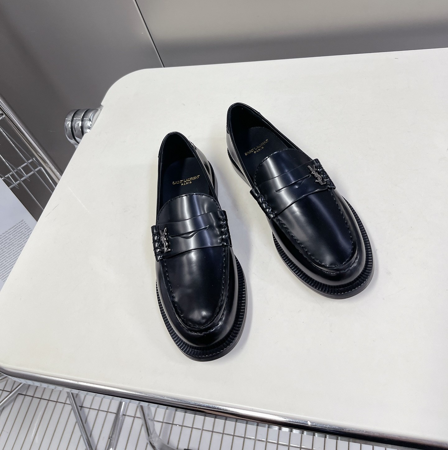 Bagsaaa Y51 Black Loafers 