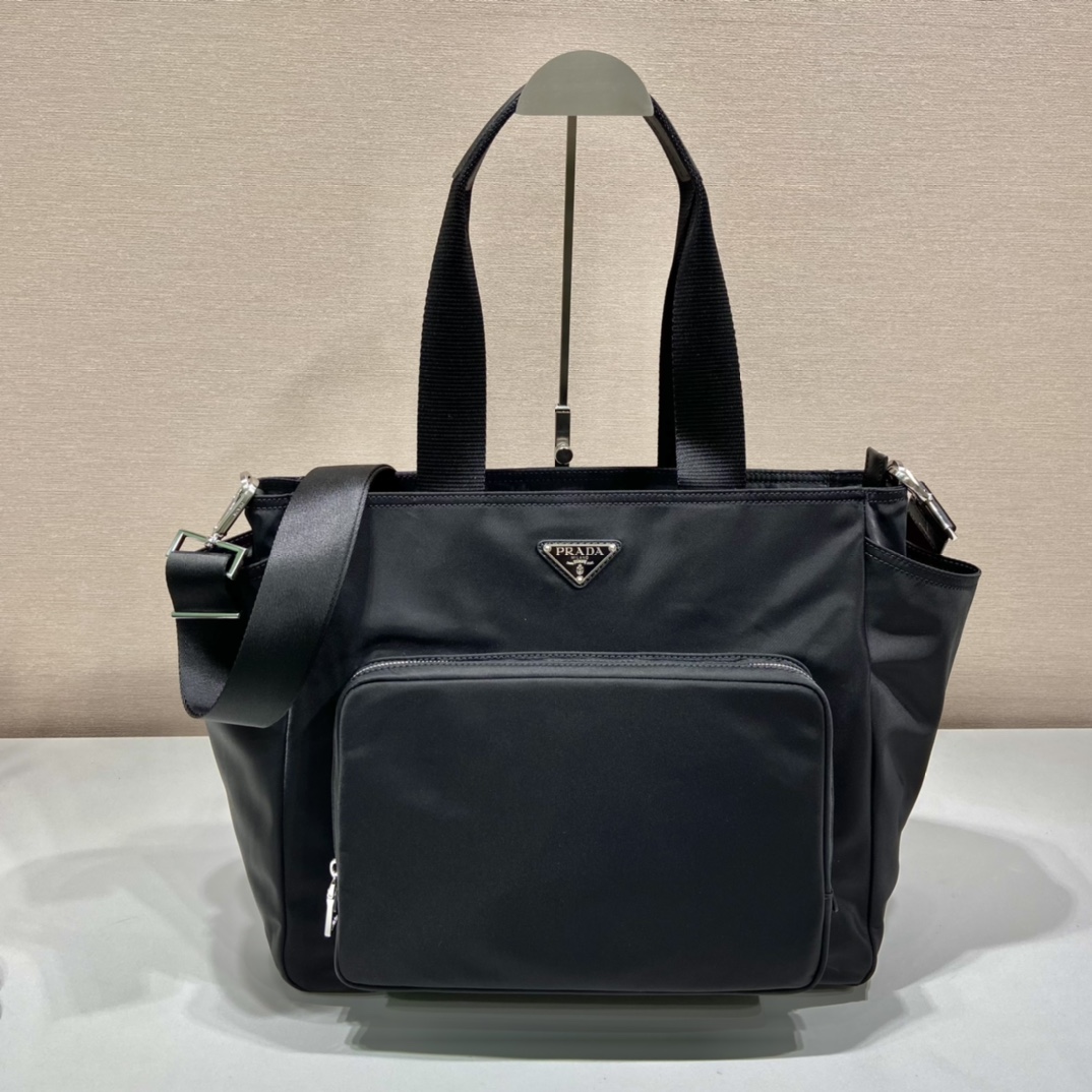 Bagsaaa Pra*a Re-Nylon baby bag - 35x30x17cm