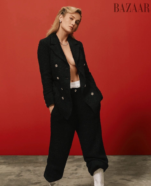 Bagsaaa Ch**el Tweed All Black Jacket 