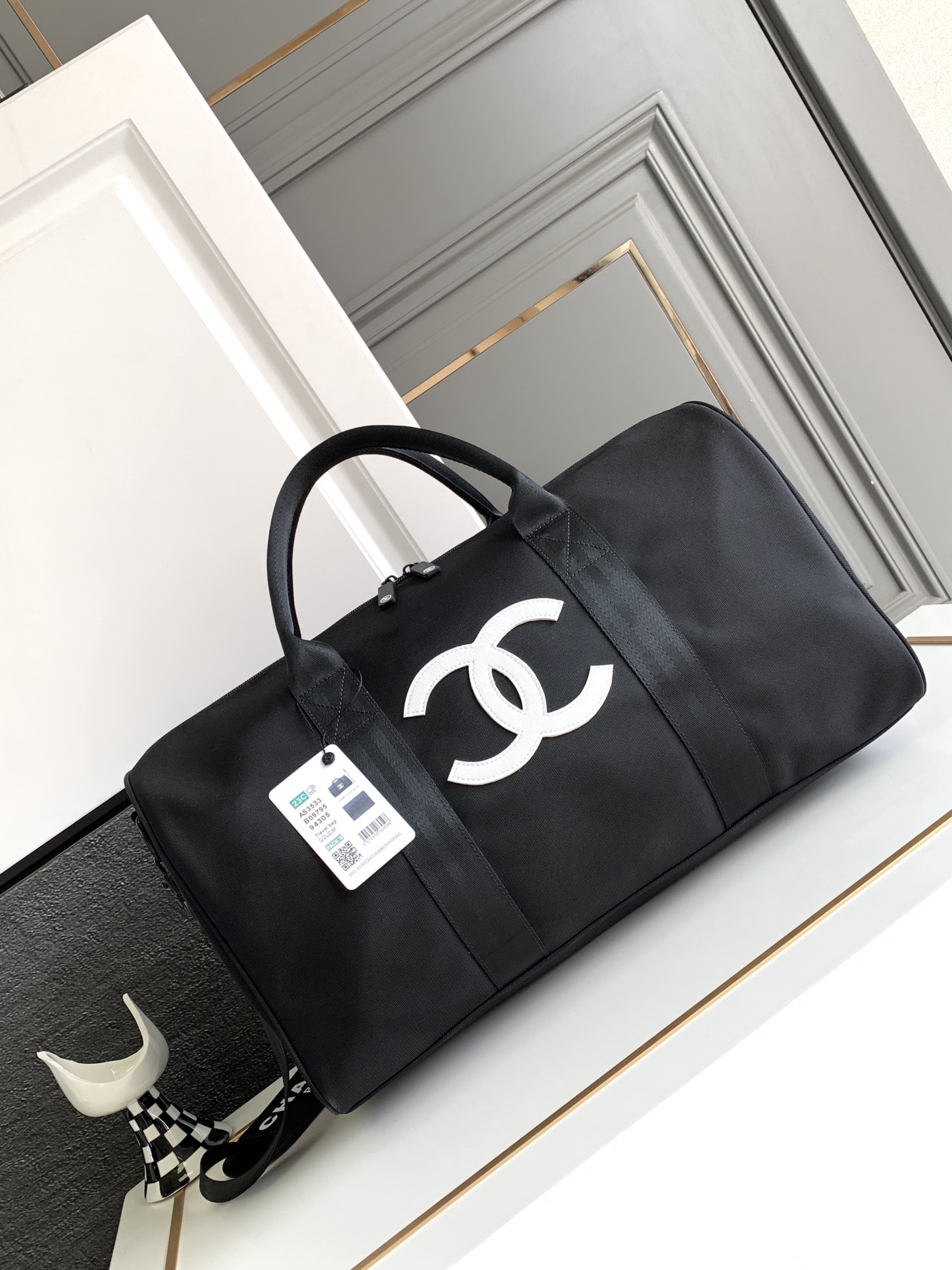 Bagsaaa Ch**el CC Logo Travel Bag