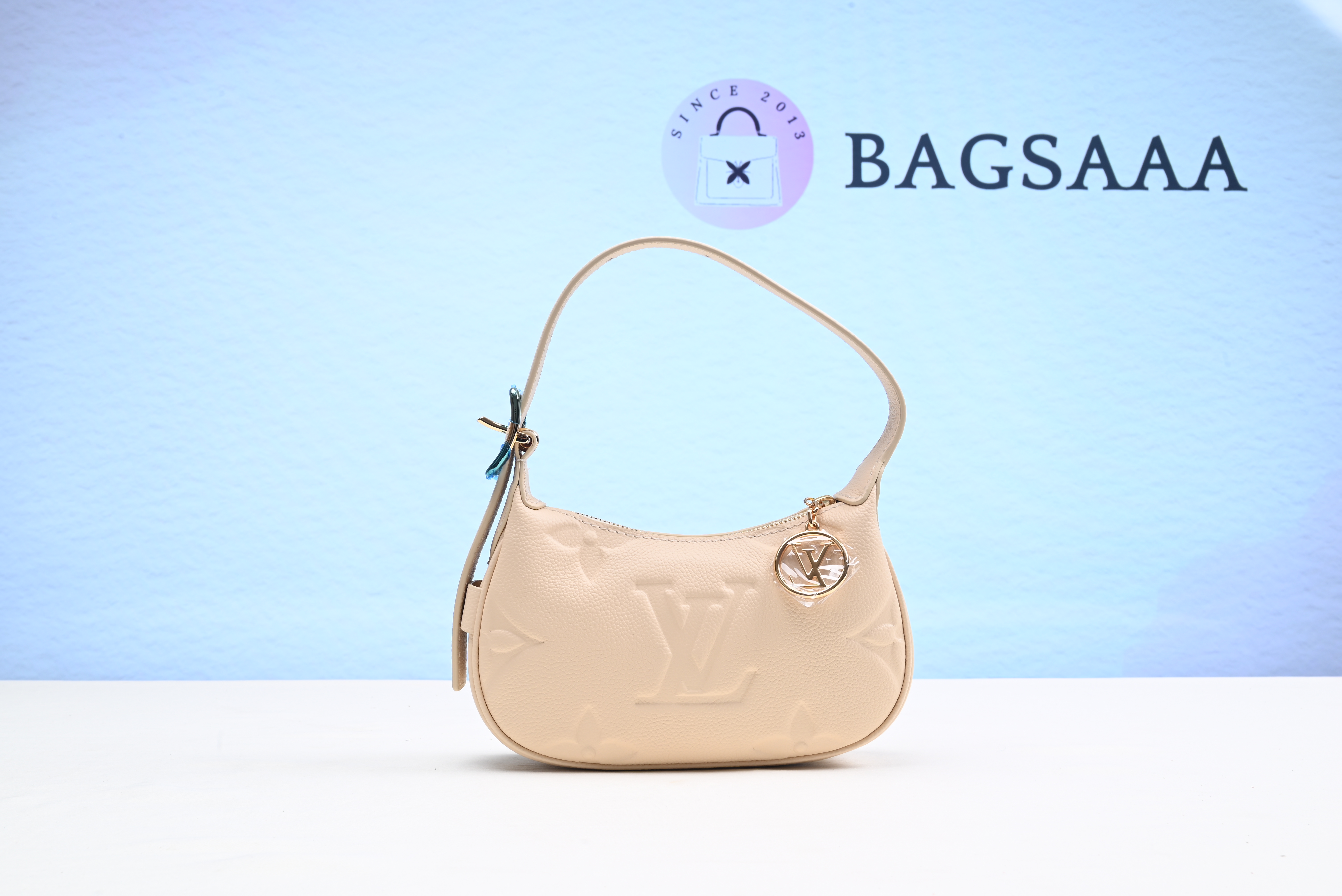 Bagsaaa L0vis Vvtt0n Mini Moon White - M82519 - 21x11x5cm