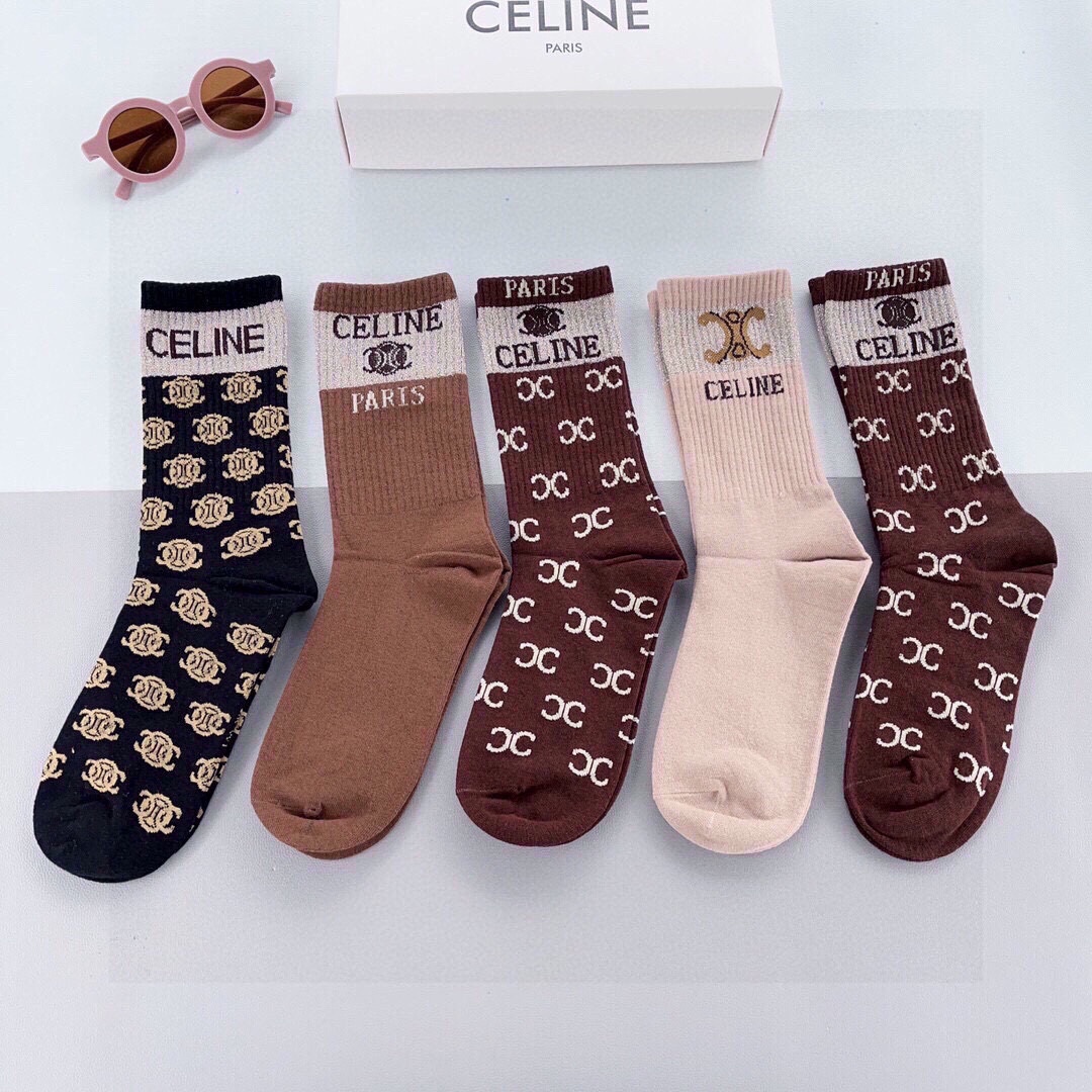 Bagsaaa Set Ce1i*e Socks 4 styles