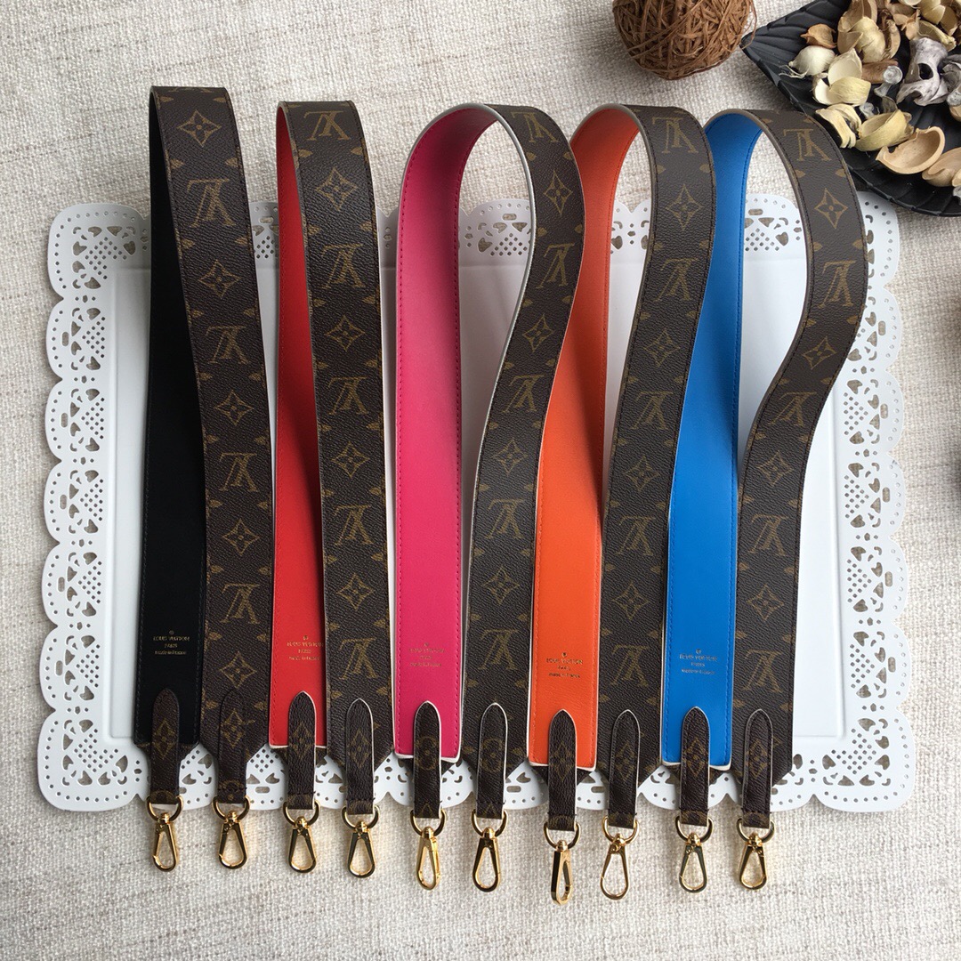 Bagsaaa L0vis Vvtt0n Leather Monogram Strap - 6 colors