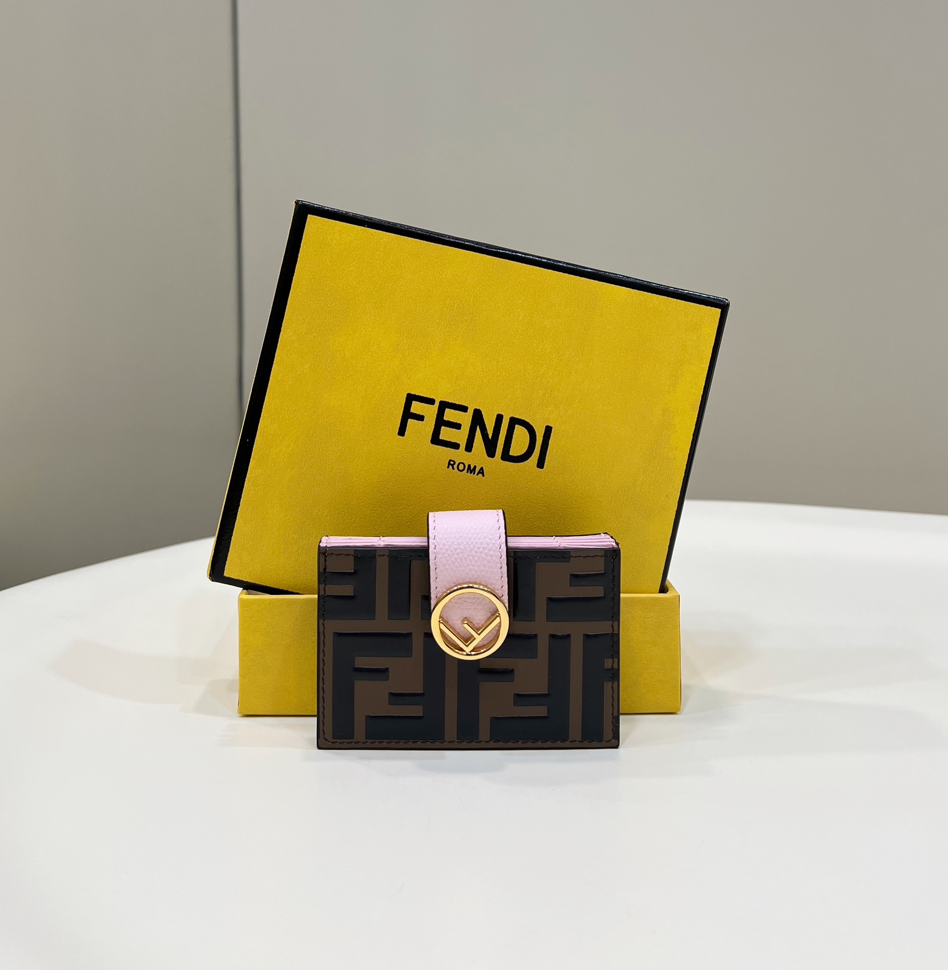 Bagsaaa F**di Zucca FF Logo Wallet 