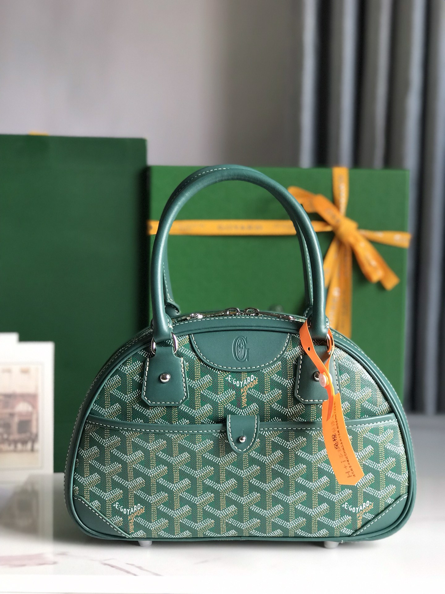 Bagsaaa G09ard Saint Jeanne Green Bag - 26×17×8cm