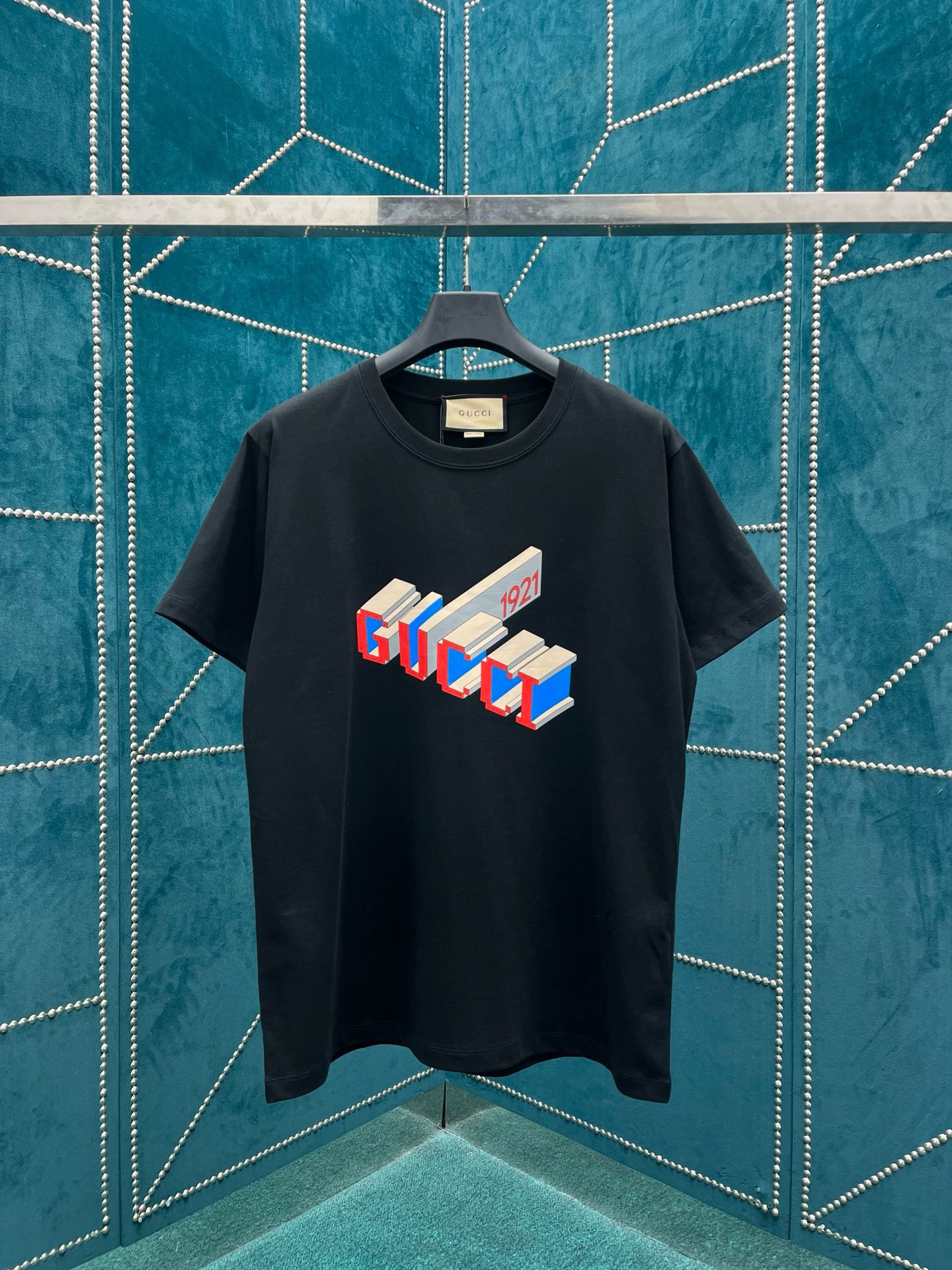 Bagsaaa Gvc*1 3D Black T-Shirt