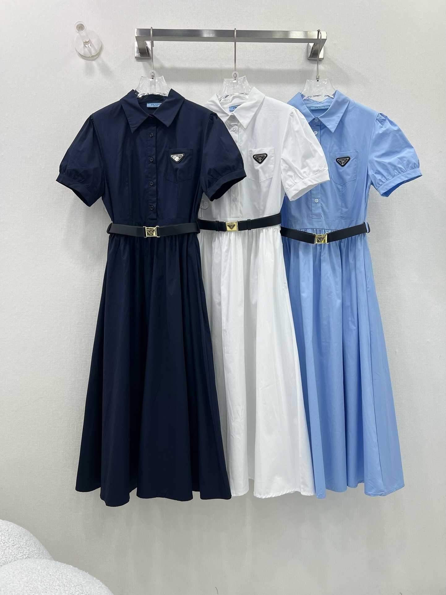 Bagsaaa Pra*a Belt Dress