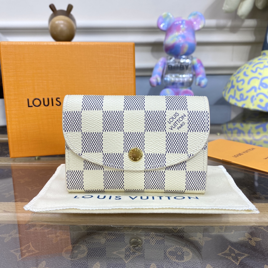 Bagsaaa L0vis Vvtt0n N61276 Rosalie Coin Purse - 11 x 8 x 2.5 cm
