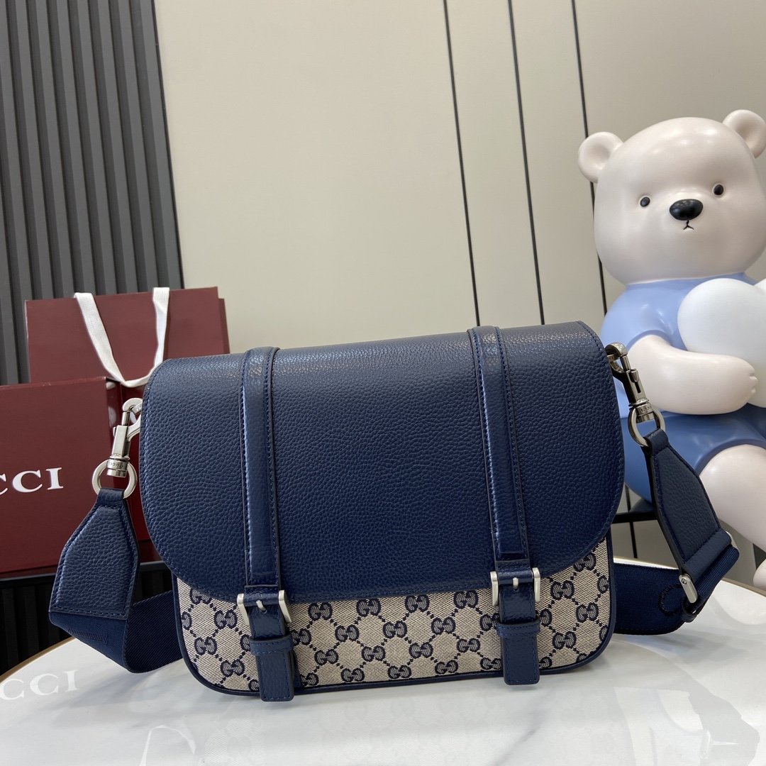 Bagsaaa Gvc*1 GG crossbody bag 794872 blue - 29 x 21 x 7.5 cm