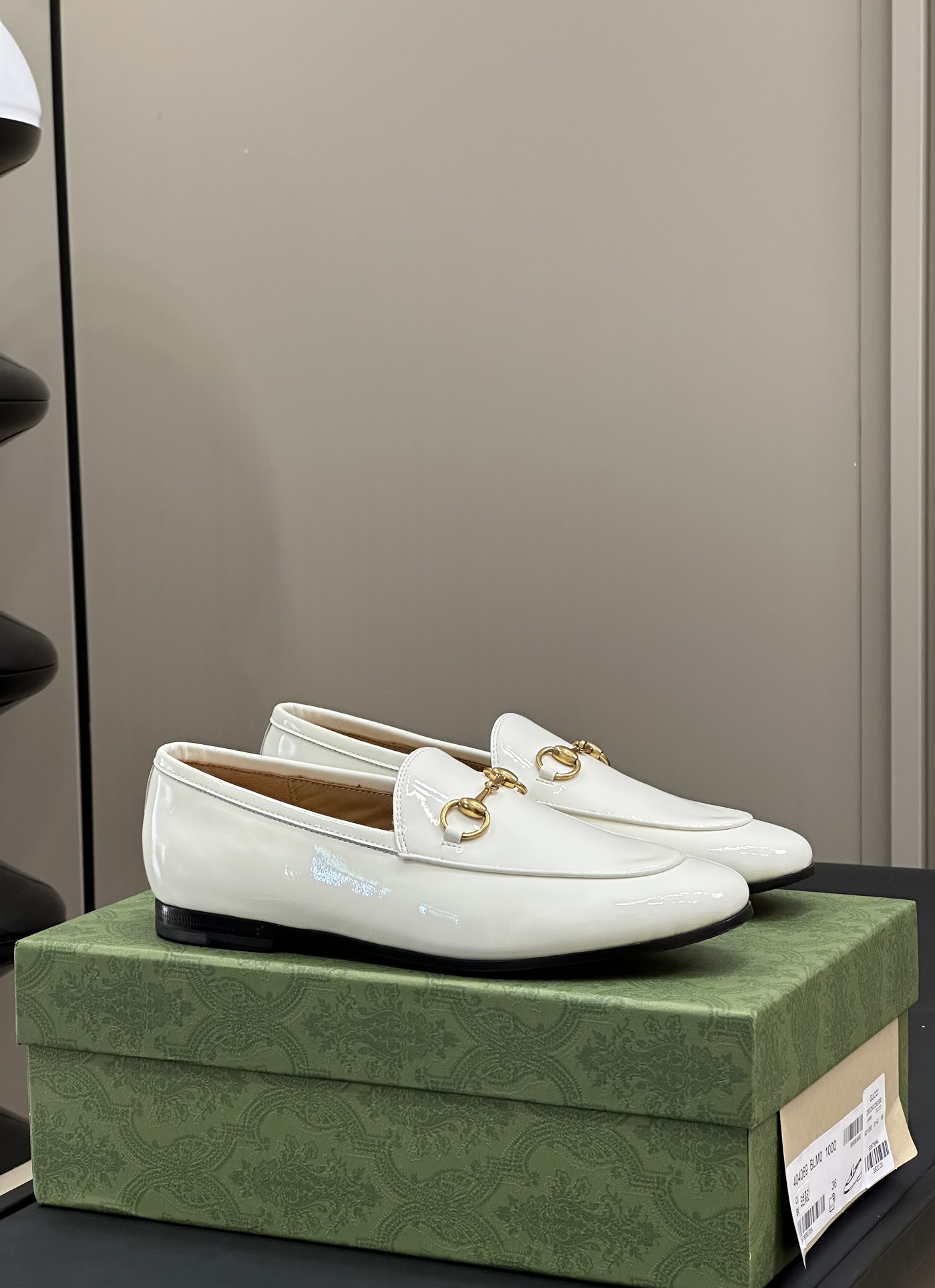 Bagsaaa Women's Gvc*1 Jordaan Loafer White Patent