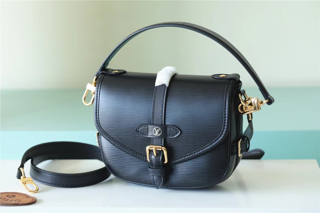 Bagsaaa L0vis Vvtt0n M23469 Saumur BB Black - 20 x 16 x 7.5 cm