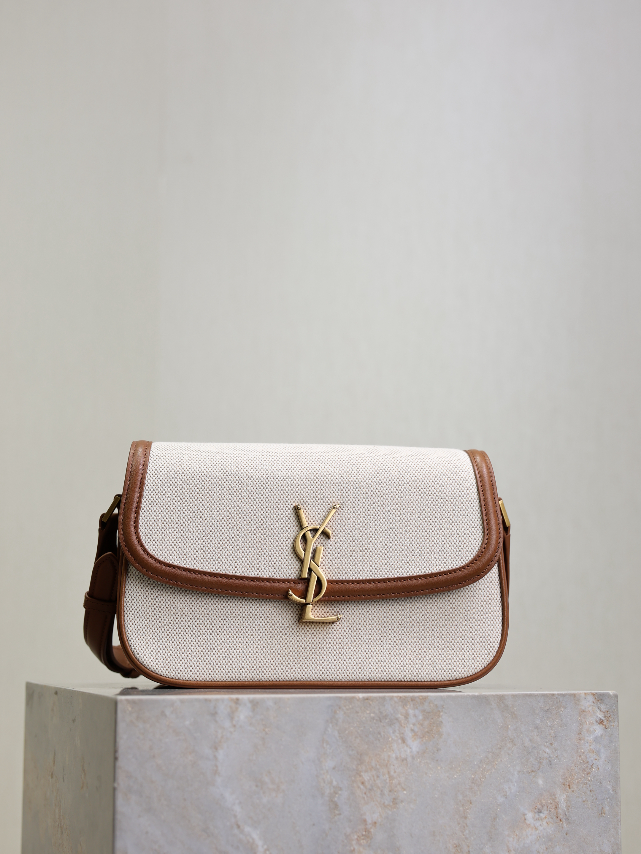 Bagsaaa Y51 Sa1nt Lau*nt Solferino medium shoulder bag Canvas lining - 24.5cm