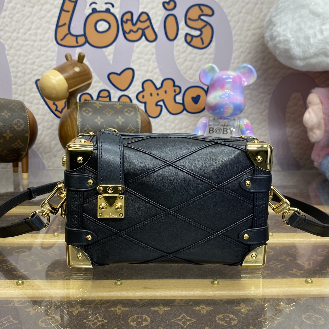 Bagsaaa LV M83030 Side Trunk PM Black - 19 x 12.5 x 7.5 cm