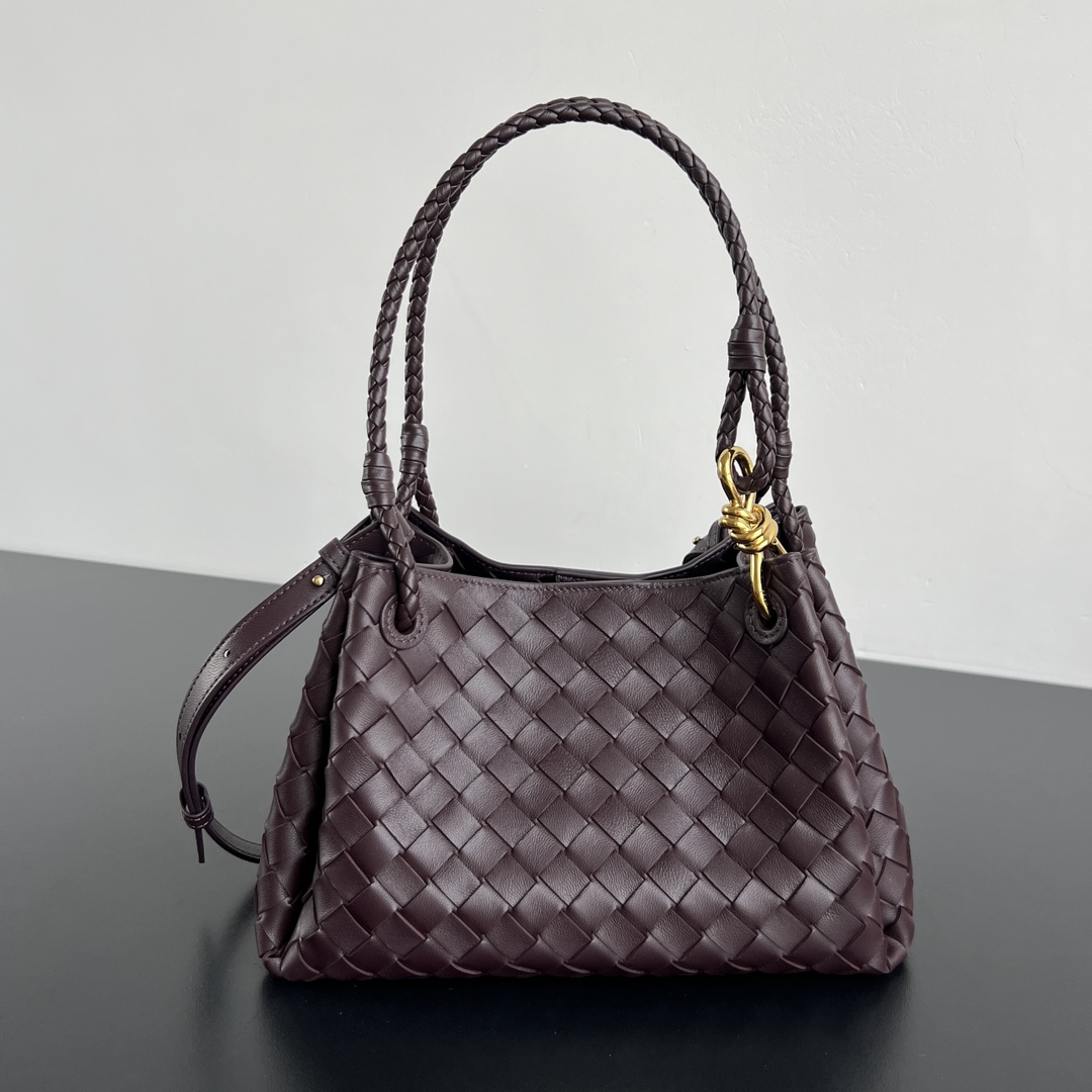 Bagsaaa B0tt*ga Ven*ta Parachute 835921 Dark barolo - 30cm