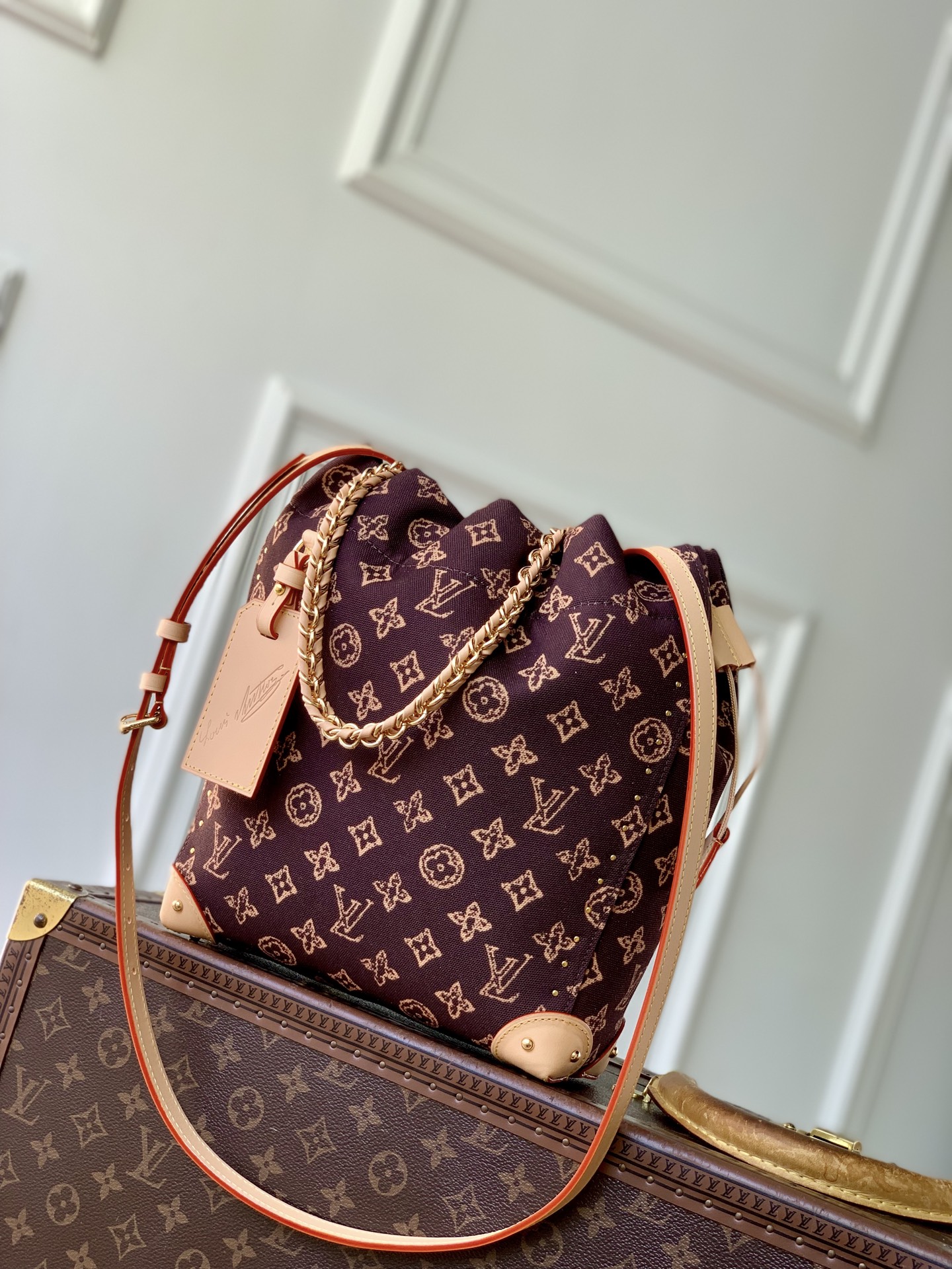 Bagsaaa LV M28103 Noé Trunk Monogram Origine Ebène - 27cm